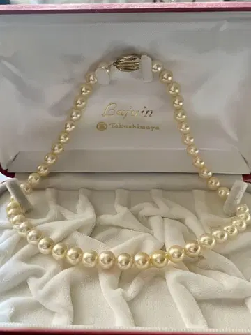 Lajuin 펄 목걸이 Takashimaya