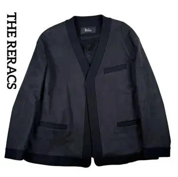 THE RERACS 보아 안감 노카라 자켓