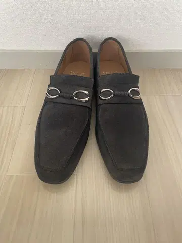 Corthay 코르테 네이비 스웨이드 로퍼