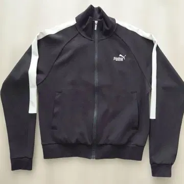 컨디션 최상 PUMA 블랙 집업 자켓 여성용 M