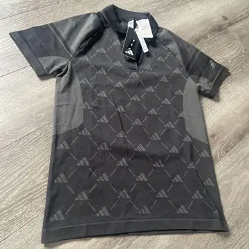 adidas 블랙 피케 셔츠