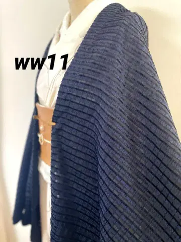 WW-11 얇은 겉옷 벨로아 오간자 모몽가 코트 긴 겉옷 모몽가 코트