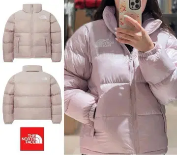 THE NORTH FACE 한국 핑크 다운 S 사이즈 눕시