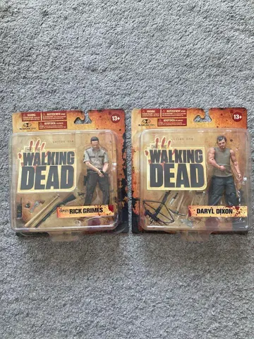 워킹 데드 맥팔렌 토이즈 시리즈 1 릭 & 대릴 2체 세트