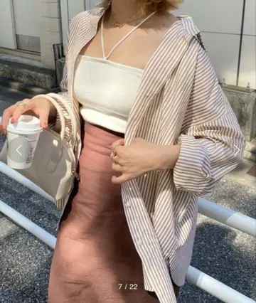 archives 아카이브 스트라이프 셔츠 가을 옷