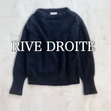 리브 드와 RIVE DROITE 니트, 스웨터 복슬복슬 솜솜 블랙