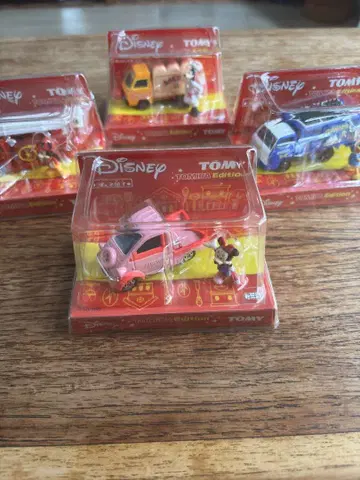TOMICA 토미카 디즈니 캐릭터 토미카 에디션 4세트