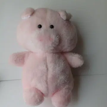 okayama Japan 돼지 봉제 인형 레트로 당시물 빈티지