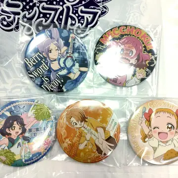 [ 초특가 ] 프리큐어 트윙클 캔뱃지 베리 하나 산고 츠바사 우라라