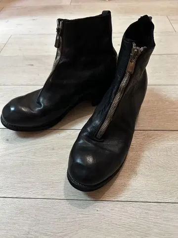 guidi 프론트 지퍼 부츠 사이즈 42