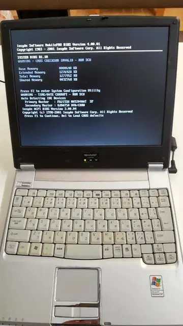 SHARP 노트북 메비우스 PC-MC30F