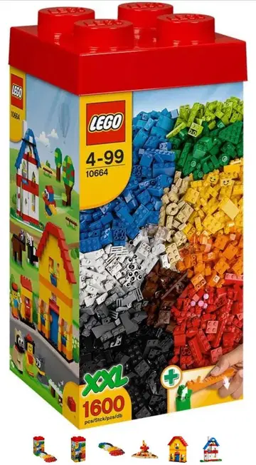 LEGO 10664 XXL 1600피스 세트