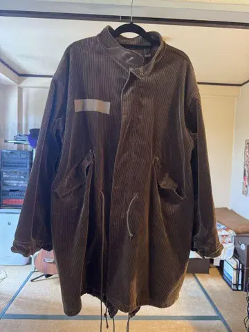 BONCOURA B-65 코듀로이 모즈 코트