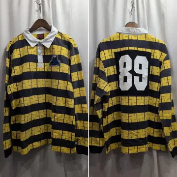 [ size:L ] 펑크 드렁커스 보더 라거 셔츠