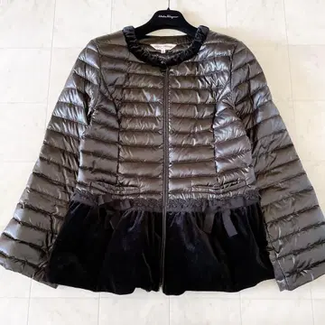 슈퍼 뷰티 블랙 다운 코트 40 L