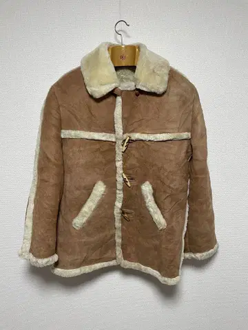 80s Eddie Bauer 무스탕 가죽 자켓 에디 바우어