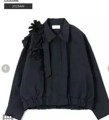 marge 60/40 embroidery zip shell jacket