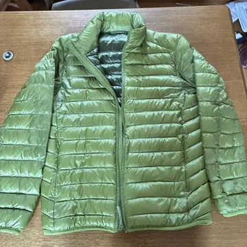 UNIQLO 라이트 그린 남성용 다운 자켓 S
