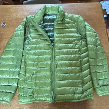 UNIQLO 라이트 그린 남성용 다운 자켓 S