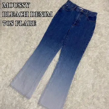 [ 새상품급 ] MOUSSY 플레어 데님 Y2K
