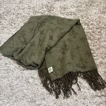 데일리 러셋 올리브 그린 머플러