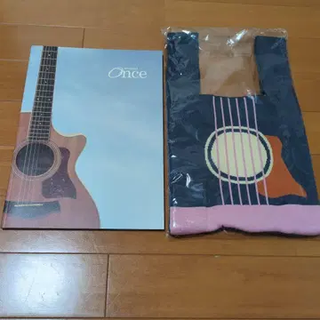 Once 뮤지컬 굿즈 Once 니트 백 Once 팜플렛