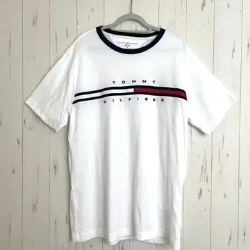 TOMMY HILFIGER 로고 T셔츠 M 사이즈