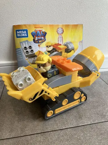 MEGA BLOKS 패트롤 래블 슈퍼 파워 불도저