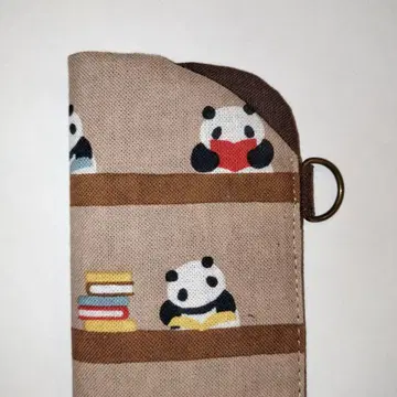 안경 케이스 안경 케이스 펜 케이스 팬더의 도서관