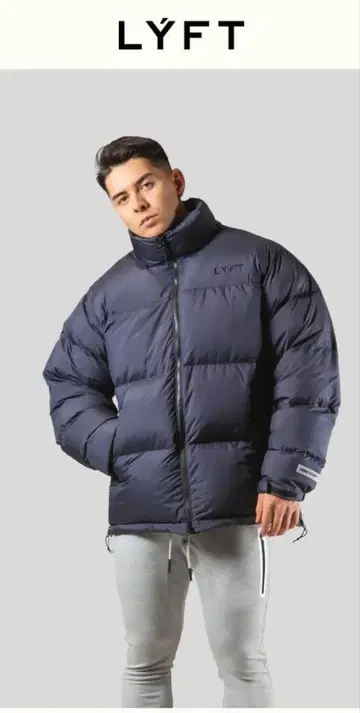 LYFT GENUINE DOWN JACKET VER.2 - NAVY
