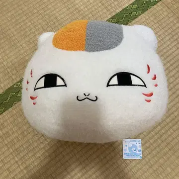 반다이 복슬복슬 냥코 선생님 UFO 포수 봉제 인형 여름 친구 이야기