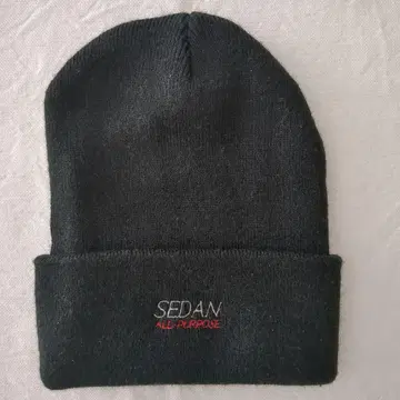 SEDAN ALL-PURPOSE Tech Logo Beanie Black