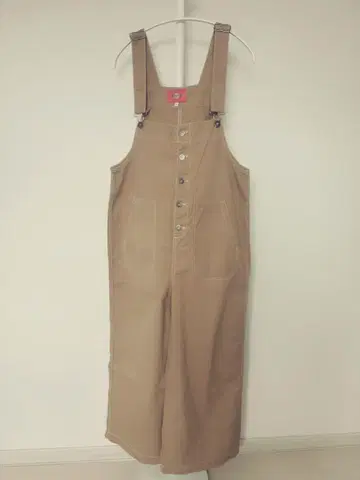 Dickies 베이지 오버롤 L 사이즈