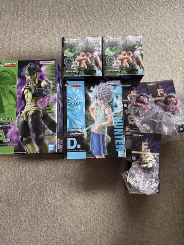 HUNTER x HUNTER 제일복권 피규어 A C D F 곤 키루아