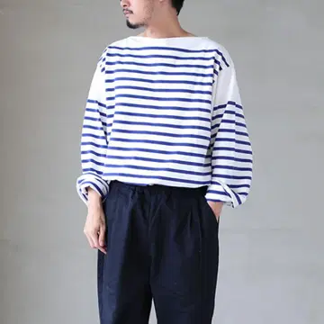 새상품급 LENO 바스크 셔츠 size 3 세인트 제임스 xl 7
