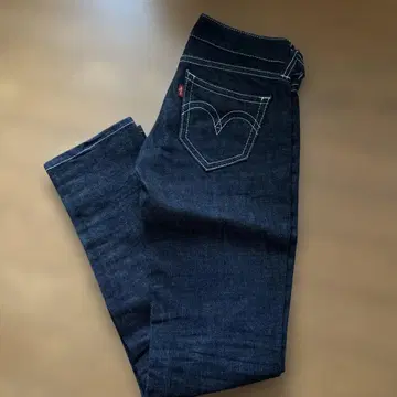 Levi's 다크 블루 스트레이트 데님