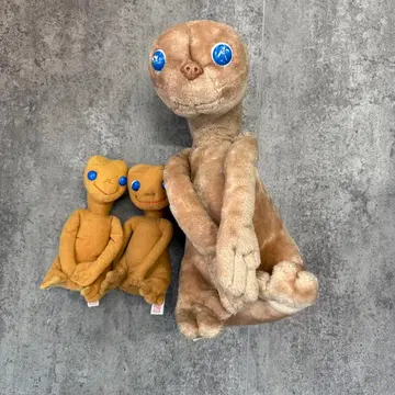 KAMAR사 80's ET 봉제 인형 빈티지 3체 세트
