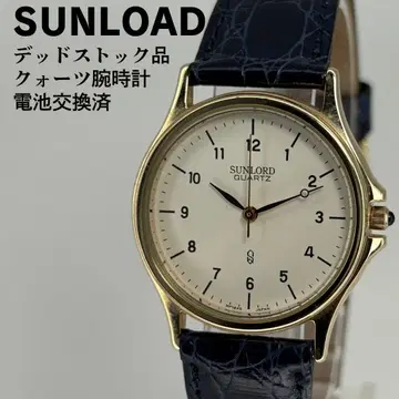 미사용품 SUNLOAD 선로드 80s 쿼츠 손목시계 배터리 교환 완료