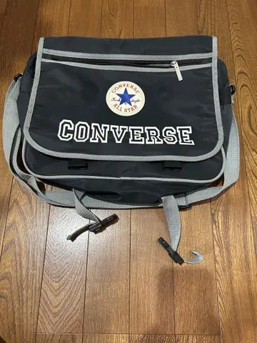 CONVERSE 올드 컨버스 숄더백 블랙 90'S 헤이세이 레트로