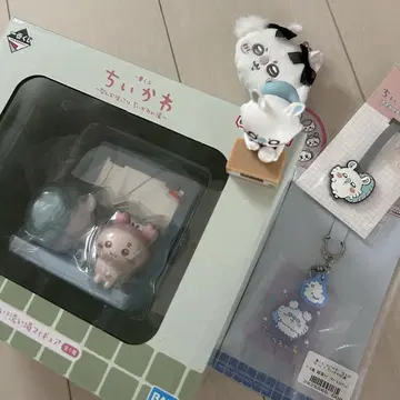 치이카와 제일복권 뭔가 포근한 치이카와의 온천 5종 세트 모몽가