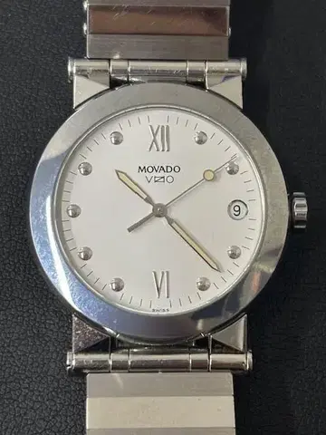 MOVADO VIZIO 모바도 비지오 라운드 데이트 손목시계