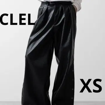 CLEL 멀티 실루엣 루즈 사이드 버튼 팬츠 XS