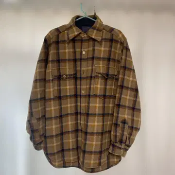Pendleton 울 100% 긴팔 플란넬 셔츠 M