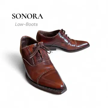 SONORA 소노라 빈티지 LOW BOOTS 브라운 35