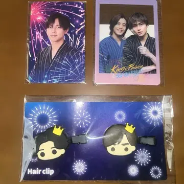 King & Prince와 불꽃놀이 굿즈