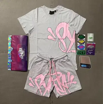Y2k Men's Syna World Graphic 세트