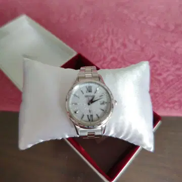 SEIKO 루키아 Comfotex 실버 손목시계