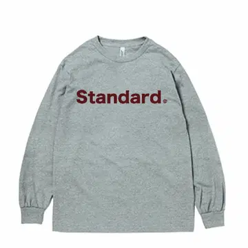 한정 컬러 oruna [ L/S T-shirt ] 그레이