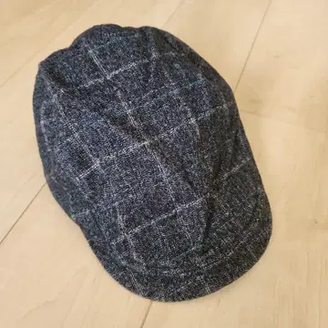 Nigel Cabourn 체크 무늬 헌팅 캡