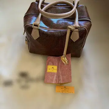 에트로 브라운 핸드백